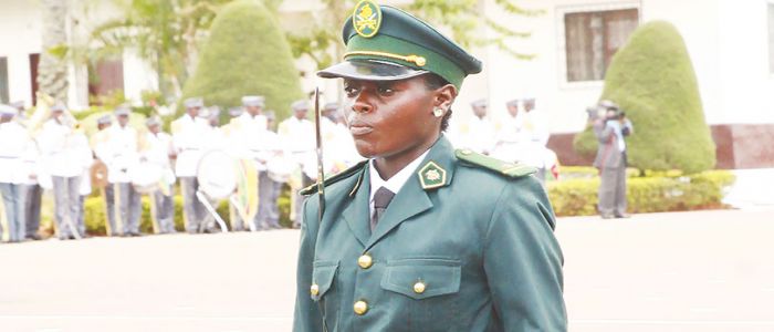 Sandrine Etoa Atangana: major de la 35e promotion de l’EMIA Sandrine Etoa Atangana: major de la 35e promotion de l’EMIA